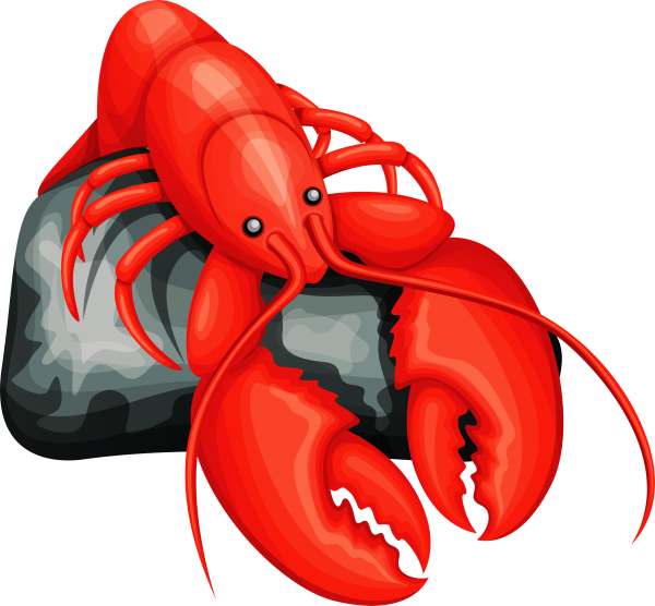 Лангуст мультяшный