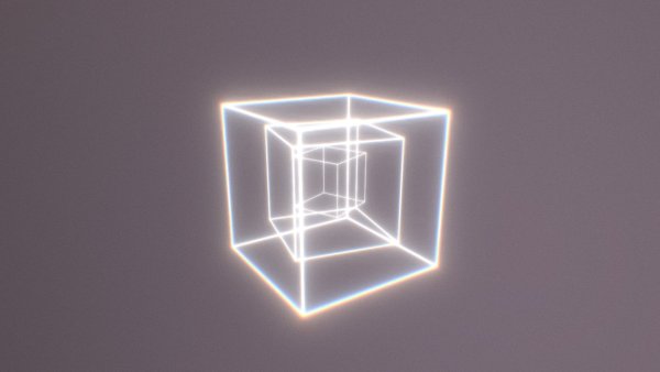 Куб 3d модель