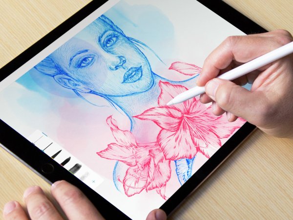 IPAD Pro рисование Procreate