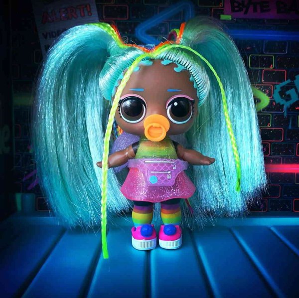 Большая кукла lol hairgoals с длинными волосами