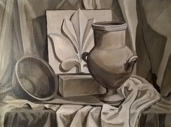 Гризайль Академической живописи