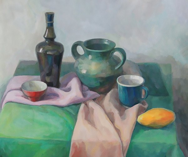 Академическая гуашевая живопись гуашь