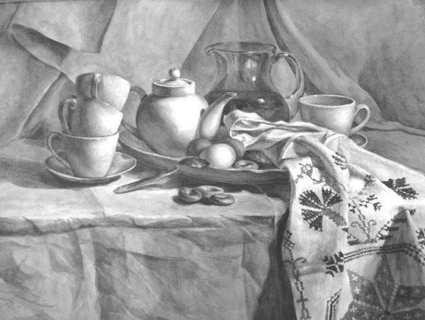 Андрияка гризайль