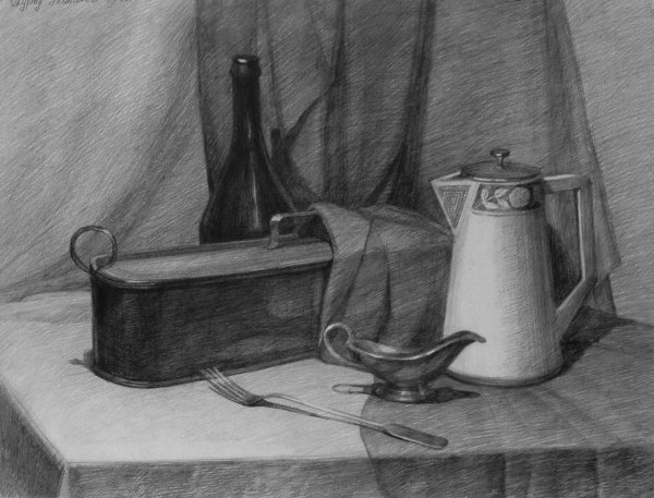 Натюрморт по рисунку