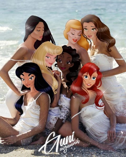 Принцессы Диснея в современном мире