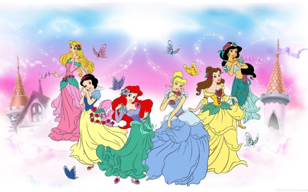 Фон Диснеевские принцессы
