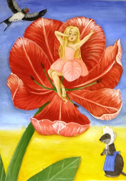 Андерсон Ганс христиан Дюймовочка