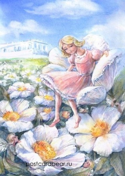 Рождение Дюймовочки