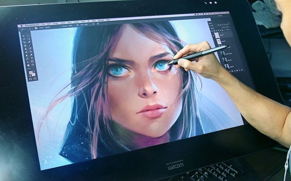 Арты на графическом планшете