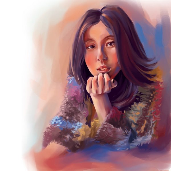 Арт на графическом планшете