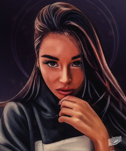 Нарисовать девушку