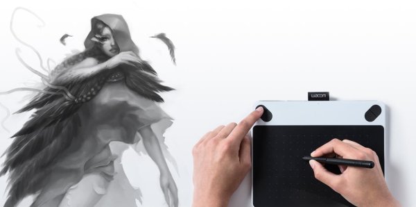 Иллюстрации на графическом планшете