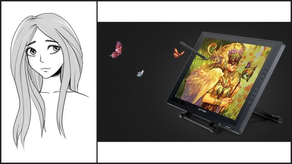 Арты на графическом планшете для начинающих