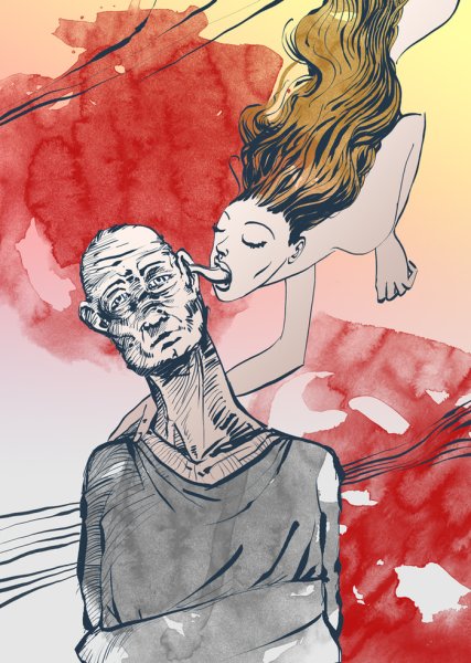 Страшные рисунки душевнобольных