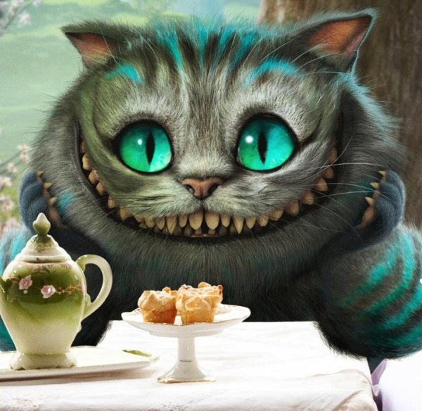 Чеширский кот арт