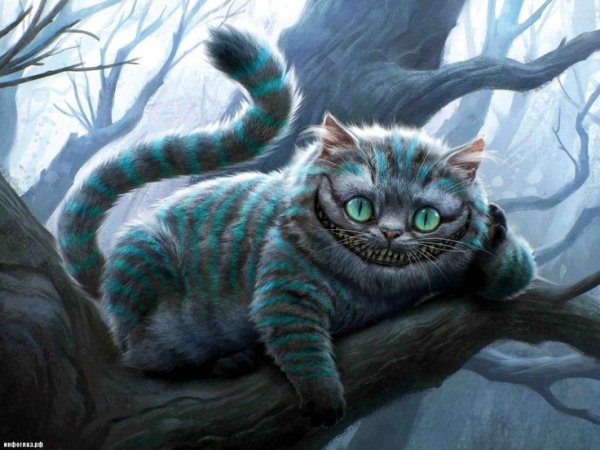 Картинки чеширский кот (46 фото)