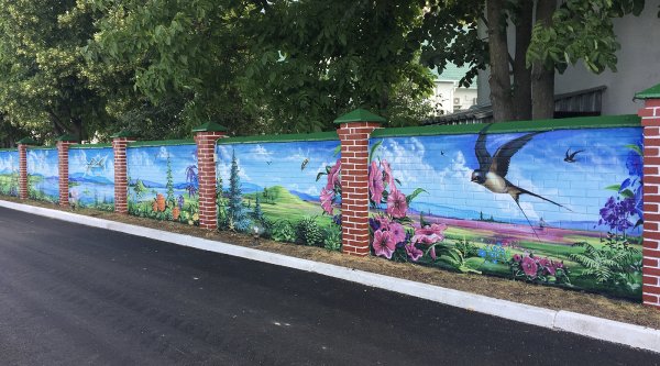 Художественная роспись ограждений