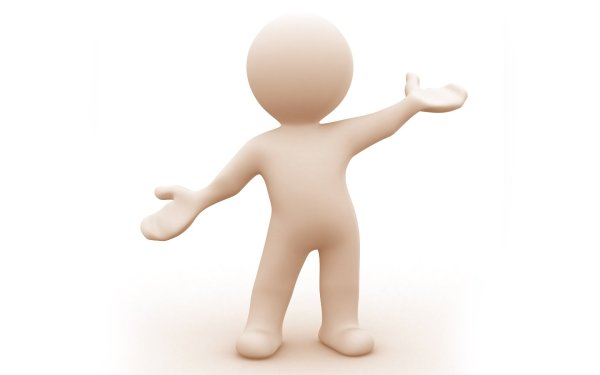 Человечек с сердцем