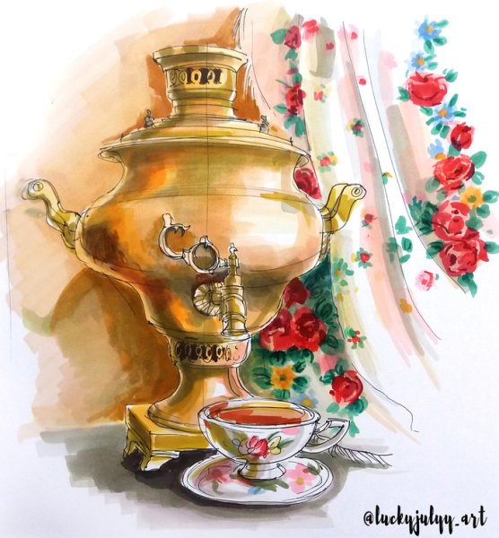 Самоварное чаепитие