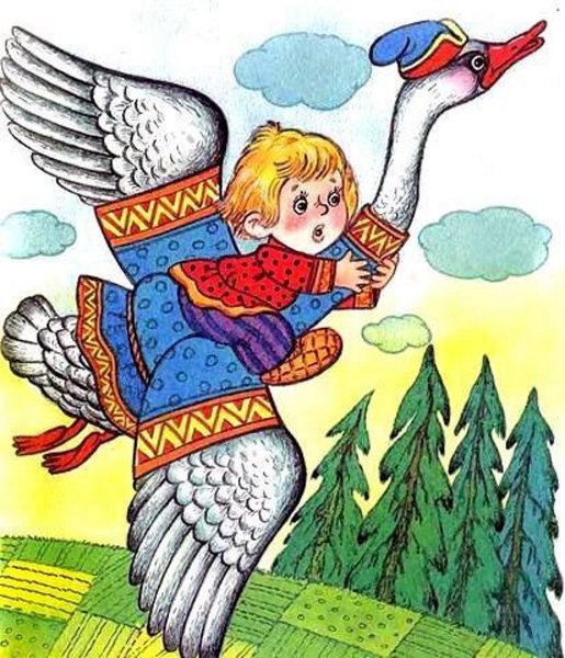Сказка гуси лебеди