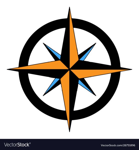 Знак МЧС роза ветров