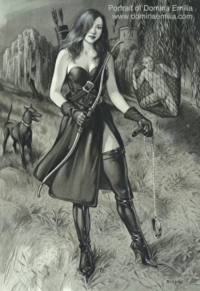 Красивая госпожа