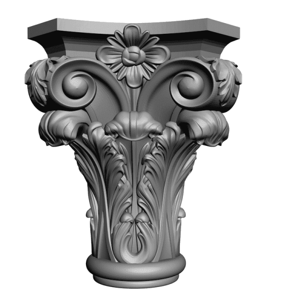 Капитель 001 STL