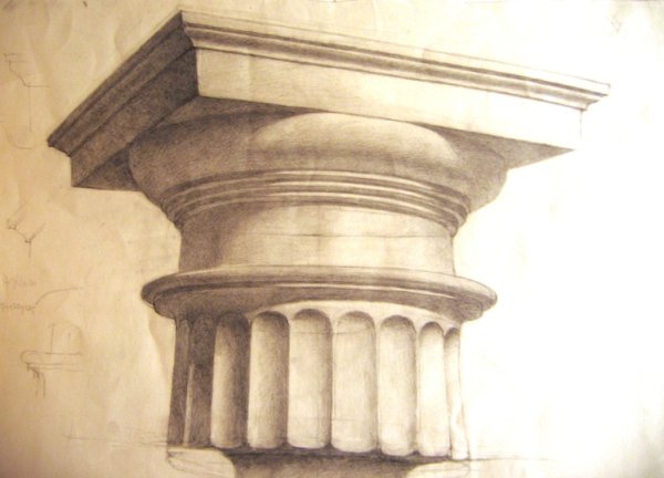 Капитель ионическая Рериха