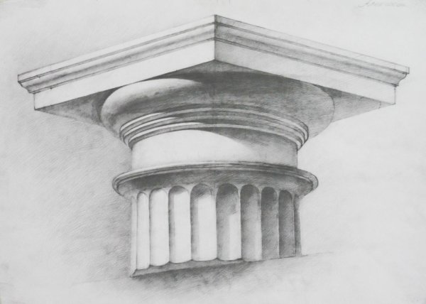 Коринфская Капитель гипс