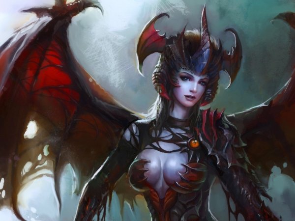 Legend of the cryptids девушка демон