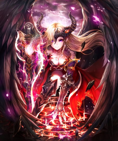 Красивый демон