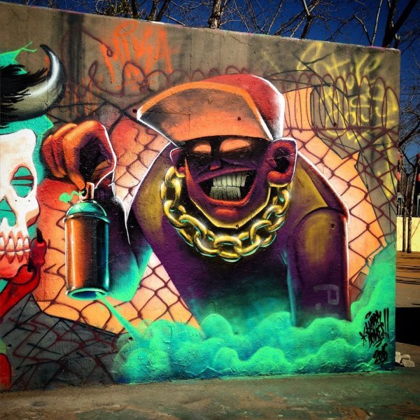 Обои в стиле андеграунд