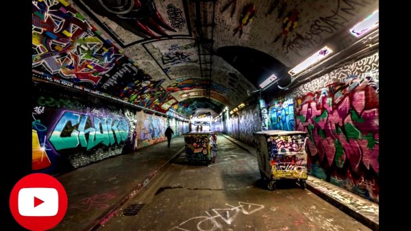 Граффити в подземке