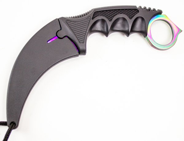 Нож-керамбит градиент