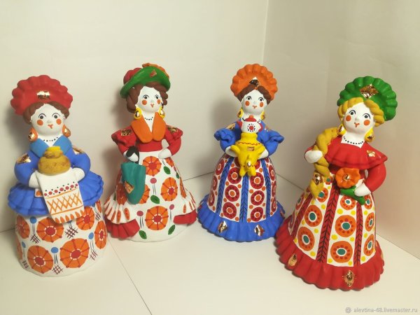 Кукла Дымковская Барыня