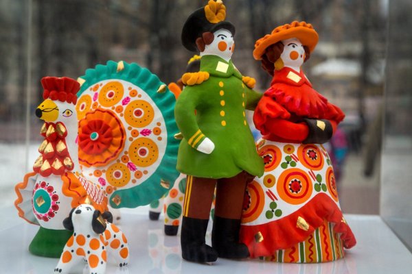 Дымковская игрушка Слобода Дымково