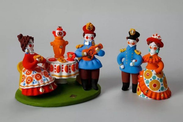 Дымковская игрушка Слобода Дымково
