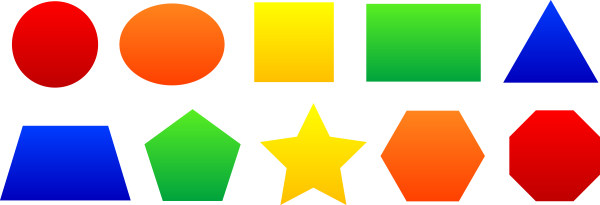Разноцветные фигуры