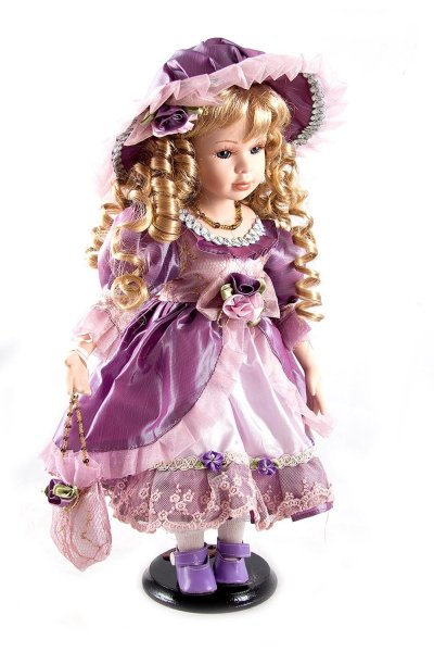 Кукла коллекционная "Диана" фарфор 41см