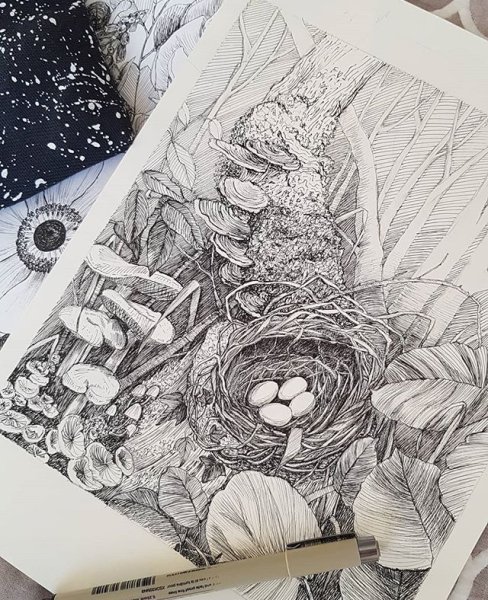 Moleskine скетчбук ручка