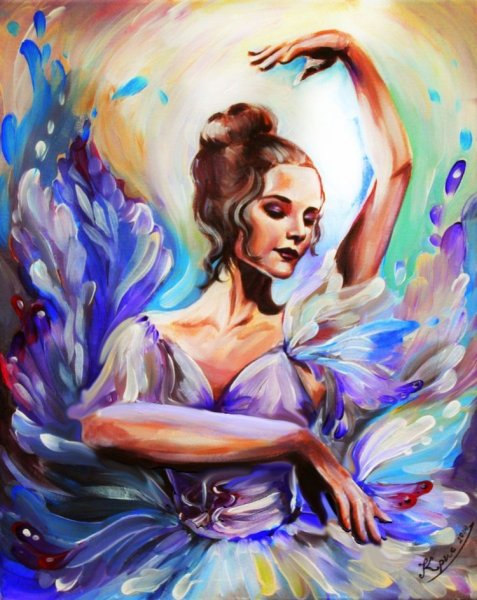 Рисунки гуашью современные