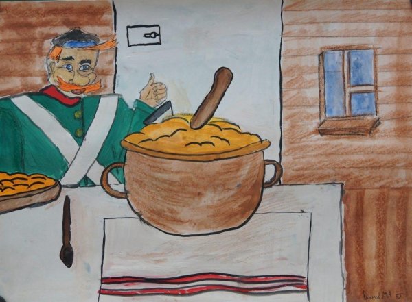 Каша из топора сказка