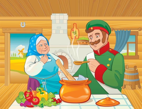 Русские народные сказки каша из топора