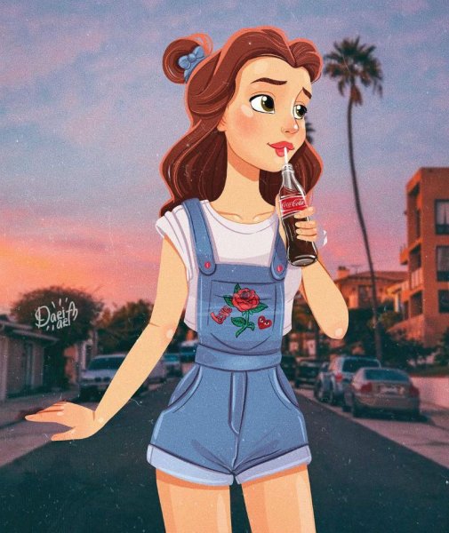 Современные принцессы Disney Бэлль