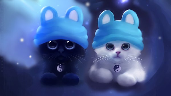 Неоновый кот