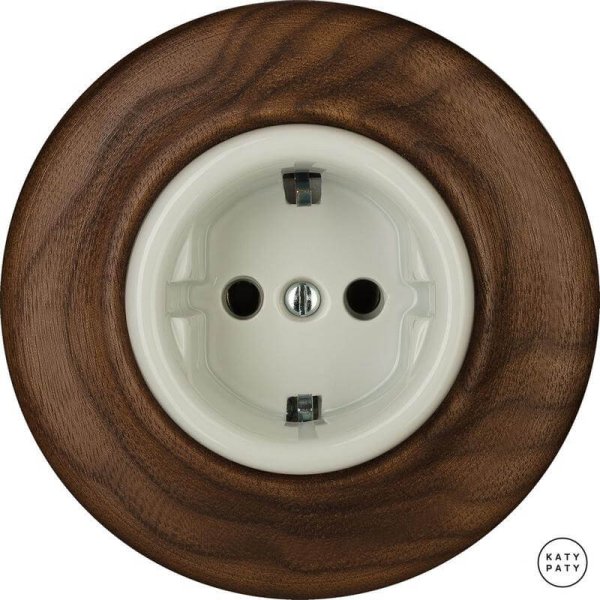 Розетки ретро накладные