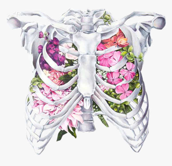 Ребра с цветами