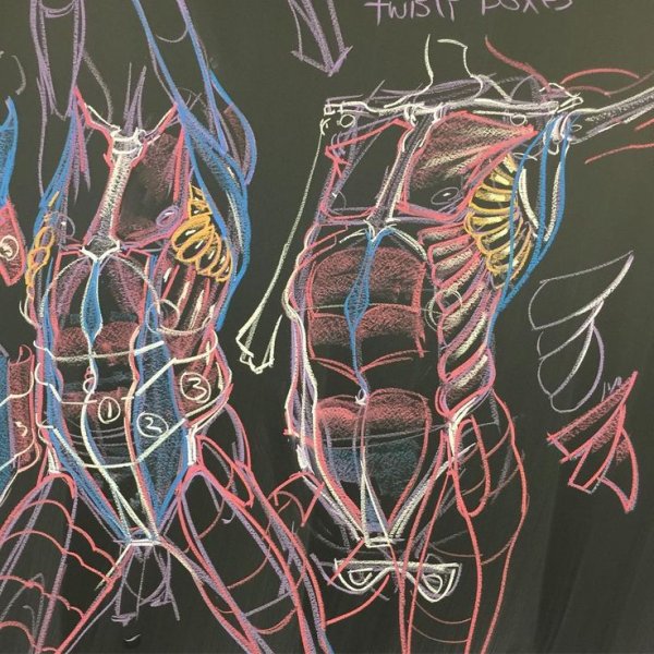 Красивые простые рисунки акварелью анатомия