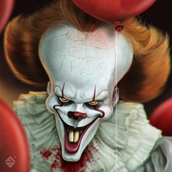 Pennywise клоун 1990