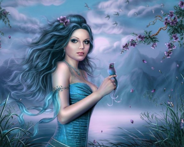 Красивые девушки фэнтези